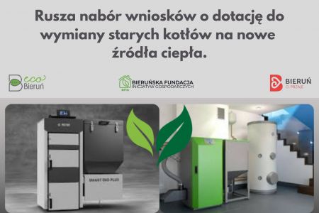 Rusza nabór wniosków o dotację do wymiany starych kotłów na nowe źródła ciepła